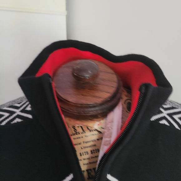 Lauren Ralph Lauren Active Full Zip Up Long Sleeve Mock Neck Cotton Jacket - Picture 6 of 9